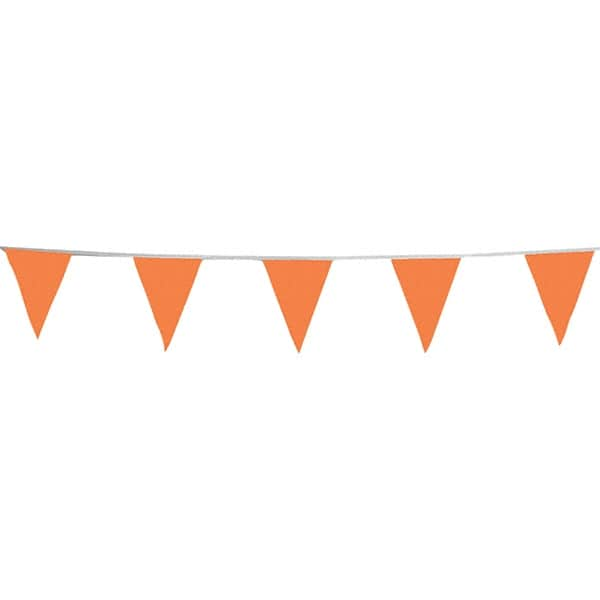 PRO-SAFE - Pennants Color: Orange Overall Length (Feet): 100.00 - A1 Tooling