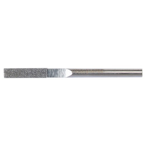 0.120″ × 0.040″ Electroplated Diamond File Flat 100 Grit 5/8″ Diamond - A1 Tooling