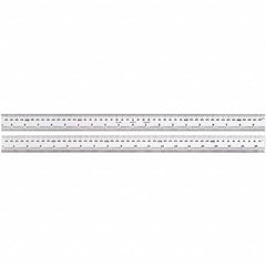 Starrett - Steel Rules Length (Inch): 19-1/2 Graduation Style: Zero-Centered - A1 Tooling