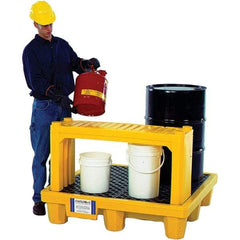 UltraTech - 4' Long x 1.2' Wide x 24" High, Spill Containment Stacking Shelf - Compatible with Spill Pallets & Decks - A1 Tooling