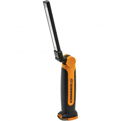 GearWrench - 3.7 Volts, 500 Lumens, Cordless Work Light - Black & Orange, 3 hr on High Setting, 6 hr on Low Setting Run Time - A1 Tooling