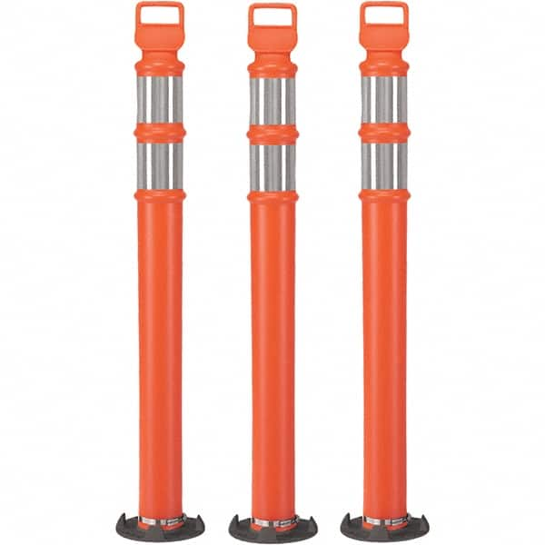 PRO-SAFE - Traffic Barrels, Delineators & Posts Type: Delineator Post Material: Polyethylene - A1 Tooling