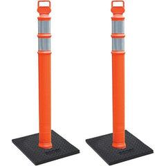 PRO-SAFE - Traffic Barrels, Delineators & Posts Type: Delineator Post Material: Polyethylene - A1 Tooling