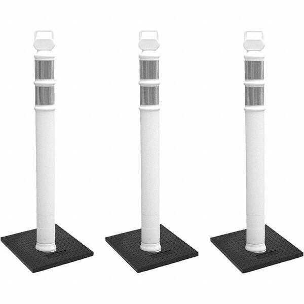 PRO-SAFE - Traffic Barrels, Delineators & Posts Type: Delineator Post Material: Polyethylene - A1 Tooling