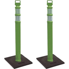 PRO-SAFE - Traffic Barrels, Delineators & Posts Type: Delineator Post Material: Polyethylene - A1 Tooling