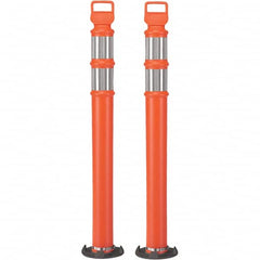 PRO-SAFE - Traffic Barrels, Delineators & Posts Type: Delineator Post Material: Polyethylene - A1 Tooling