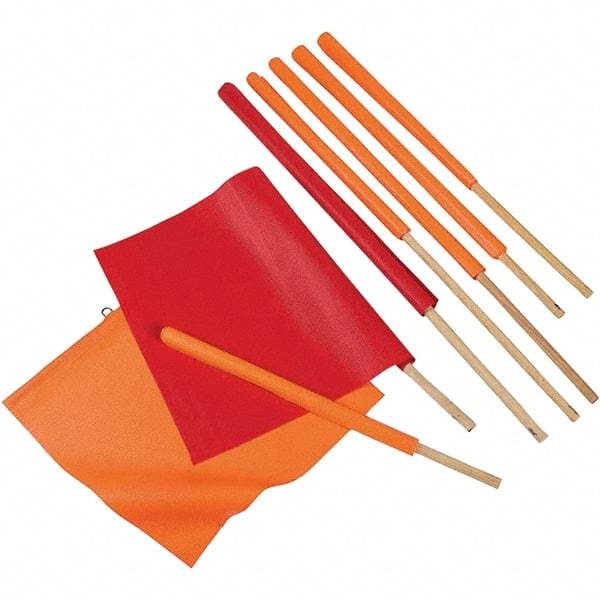 PRO-SAFE - Traffic Flags & Wind Socks Type: Flags Flag Height (Inch): 18 - A1 Tooling