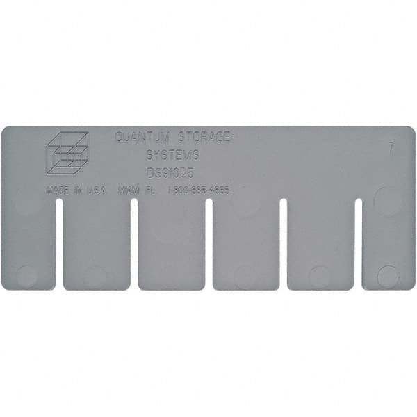 Quantum Storage - Bin Accessories Type: Bin Divider For Use With: DG91025 - A1 Tooling