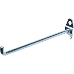 NMC - 6" Long Pegboard Hook - 6" Projection, 90° Bend, Steel - A1 Tooling