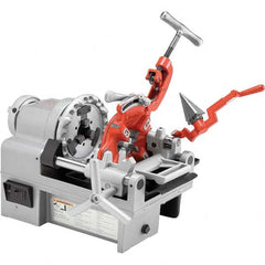 Ridgid - Pipe Threading Machines Maximum Pipe Size Capacity (mm): 37.00 Maximum Pipe Size Capacity (Inch): 1-1/2 - A1 Tooling