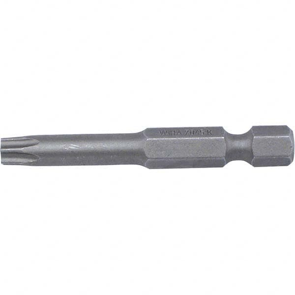 Wiha - T10 Power Bit - 1/4" Drive, 2" OAL - A1 Tooling