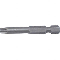 Wiha - T10 Power Bit - 1/4" Drive, 2" OAL - A1 Tooling