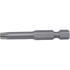 Wiha - T25 Power Bit - 1/4" Drive, 2" OAL - A1 Tooling