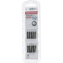 Wiha - 1/4" Drive, #5 Torq-Set Screwdriver Bit - 1" OAL - A1 Tooling