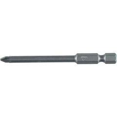 Wiha - PZ.2 Power Bit - 1/4" Drive, 2-3/4" OAL - A1 Tooling