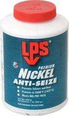 LPS - 1 Lb Can Extreme Temperature Anti-Seize Lubricant - Nickel, -65 to 2,600°F, Silver Gray, Water Resistant - A1 Tooling