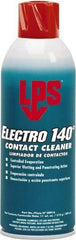 LPS - 11 Ounce Bottle Contact Cleaner - 144°F Flash Point, 15.14 kV Dielectric Strength, Flammable, Plastic Safe - A1 Tooling