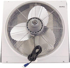 Air King - 20" Blade, 3,560 Max CFM, Window Fan - 1.8/3.2 Amps, 110 Volts, 3 Speed - A1 Tooling