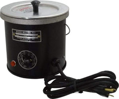 WAAGE - 1 Qt, 3-1/2" Deep, 150 to 450°F, Dip Coat Pot - 5" ID, 115 Volts, 600 Watts - A1 Tooling