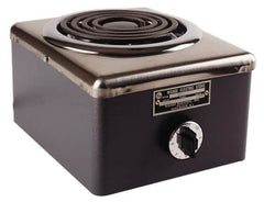 WAAGE - 10" Long x 8 Wide x 7" High, 230 Volt Hot Plate - 1 Burner, 1500 Watt, 7 Amps - A1 Tooling