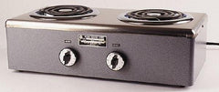 WAAGE - 20" Long x 10 Wide x 7" High, 230 Volt Hot Plate - 2 Burner, 1600 Watt, 7 Amps - A1 Tooling