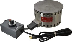 WAAGE - 5" High, 115 Volt Hot Plate - 100 to 1000°F, 1 Burner, 1250 Watt, 8" Diam, 11 Amps - A1 Tooling