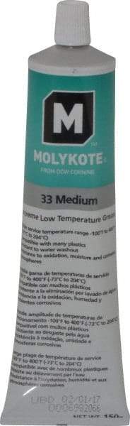 Dow Corning - 5.3 oz Tube Lithium Low Temperature Grease - Pink, Low Temperature, 400°F Max Temp, NLGIG 2, - A1 Tooling