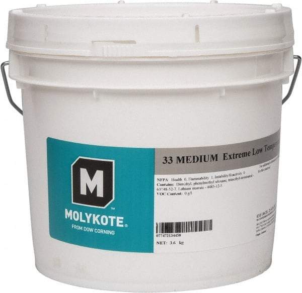 Dow Corning - 8 Lb Can Lithium Low Temperature Grease - Pink, Low Temperature, 400°F Max Temp, NLGIG 2, - A1 Tooling