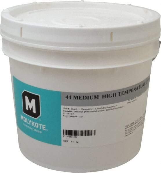 Dow Corning - 8 Lb Can Lithium High Temperature Grease - White, High Temperature, 400°F Max Temp, NLGIG 2, - A1 Tooling