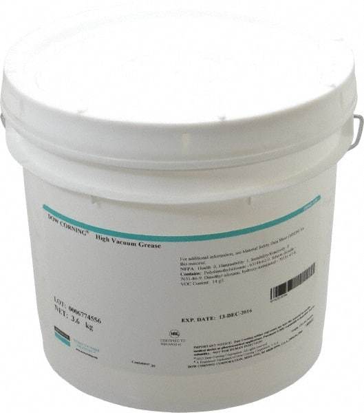 Dow Corning - 8 Lb Can Silicone General Purpose Grease - Translucent White/Gray, NLGIG 2, - A1 Tooling