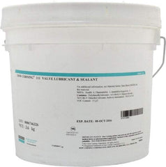 Dow Corning - 8 Lb Can Silicone/Moly Lubricant - White/Light Gray, -40°F to 392°F, Food Grade - A1 Tooling