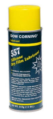 Dow Corning - 16 oz Aerosol Dry Film Moly/Silicone Lubricant - Clear, -40°F to 110°F - A1 Tooling