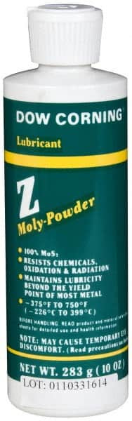 Dow Corning - 10 oz Bottle Dry Moly Lubricant - Black - A1 Tooling