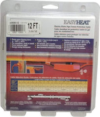 EasyHeat - 12' Long, Preassembled, Fixed Length, Fixed Wattage, Protection Heat Cable - 120 Input Volts, 84 Watts - A1 Tooling