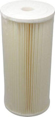 Pentair - 4-1/2" OD, 5µ, Cellulose Polyester Pleated Cartridge Filter - 9-3/4" Long, Reduces Sediments - A1 Tooling