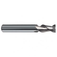 5/8" Dia. - 3-1/2" OAL - 45° Helix Bright Carbide End Mill - 2 FL - A1 Tooling