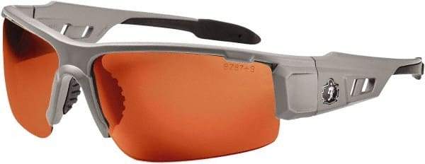 Ergodyne - Copper Lenses, Framed Polarized Glasses - Uncoated Lenses, Size Universal, Wrap Around - A1 Tooling