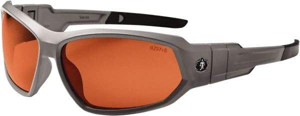 Ergodyne - Copper Lenses, Framed Polarized Glasses - Uncoated Lenses, Size Universal, Wrap Around - A1 Tooling