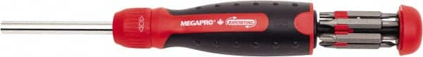 Megapro - 13-in-1 T-Handle Bit Screwdriver - Phillips, Slotted, Torx & Square Tips - A1 Tooling