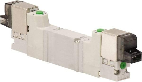 ARO/Ingersoll-Rand - Solenoid Actuator, Solenoid Return, 2 Position, Body Ported Solenoid Air Valve - 110 VAC Input, 0.2 CV, 4 Way, 100 psi, 122° Max Temp, 44° Min Temp - A1 Tooling