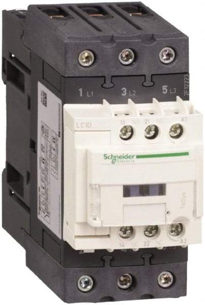 Schneider Electric - 3 Pole, 110 Coil VAC at 50/60 Hz, 50 Amp at 440 VAC, Nonreversible IEC Contactor - Bureau Veritas, CCC, CSA, CSA C22.2 No. 14, DNV, EN/IEC 60947-4-1, EN/IEC 60947-5-1, GL, GOST, LROS, RINA, RoHS Compliant, UL 508, UL Listed - A1 Tooling