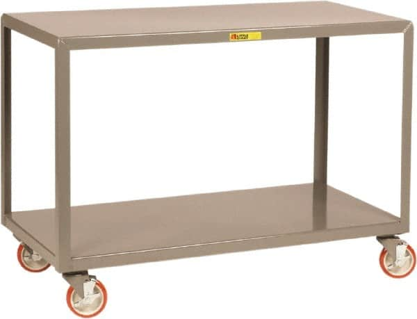 Little Giant - Mobile Table - Steel, Gray, 72" Long x 30" Deep x 34" High - A1 Tooling