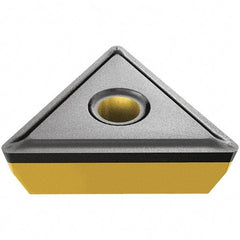 Iscar - TPMR322 Grade IC830 Carbide Turning Insert - TiAlN/AlTiN/TiN Finish, 60° Triangle, 9.52mm Inscr Circle, 3.18mm Thick, 0.8mm Corner Radius - A1 Tooling