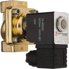 PRO-SOURCE - 1/2", 2/2 Way Stacking Solenoid Valve - 24 VDC, 4.12 CV Rate, 3.98" High x 2.76" Long - A1 Tooling