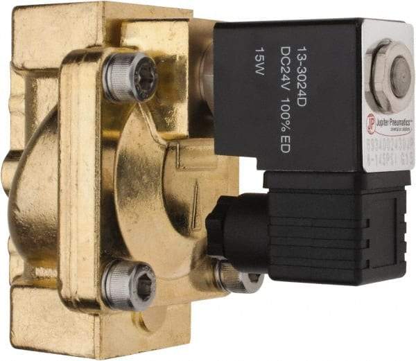 PRO-SOURCE - 3/4", 2/2 Way Stacking Solenoid Valve - 24 VDC, 12 CV Rate, 4.98" High x 3.78" Long - A1 Tooling