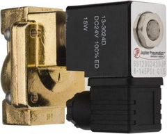 PRO-SOURCE - 1/2", 2/2 Way Stacking Solenoid Valve - 24 VDC, 4.5 CV Rate, 4.19" High x 2.83" Long - A1 Tooling