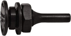 Tanis - 5/8" Arbor Hole to 1/4" Shank Diam Drive Arbor - For 3" Small Diam Wheel Brushes - A1 Tooling