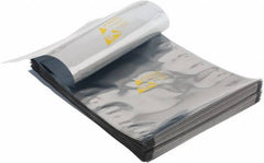 Value Collection - 12" Long x 8" Wide, 3 mil Thick, Clear Metalized Static Shield Bag - Metal-In - A1 Tooling