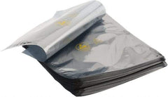 Value Collection - 10" Long x 8" Wide, 3 mil Thick, Clear Metalized Static Shield Bag - Metal-In - A1 Tooling