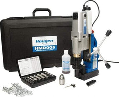 Hougen - 2" Travel, Portable Magnetic Drill Press - 250 & 450 RPM, 9 Amps, 1.5 hp, 1035 Watts - A1 Tooling